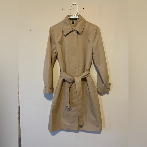 Ralph Lauren Jackets & Blazers - Ralph Lauren Trench Coat Women’s Beige